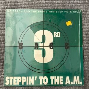 3rd bass stepping to the a.m. 12 inch vinyl single